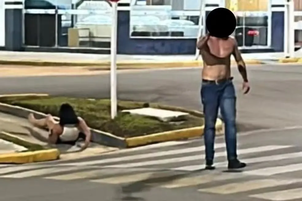 Homem é preso após agredir uma mulher em Vilhena