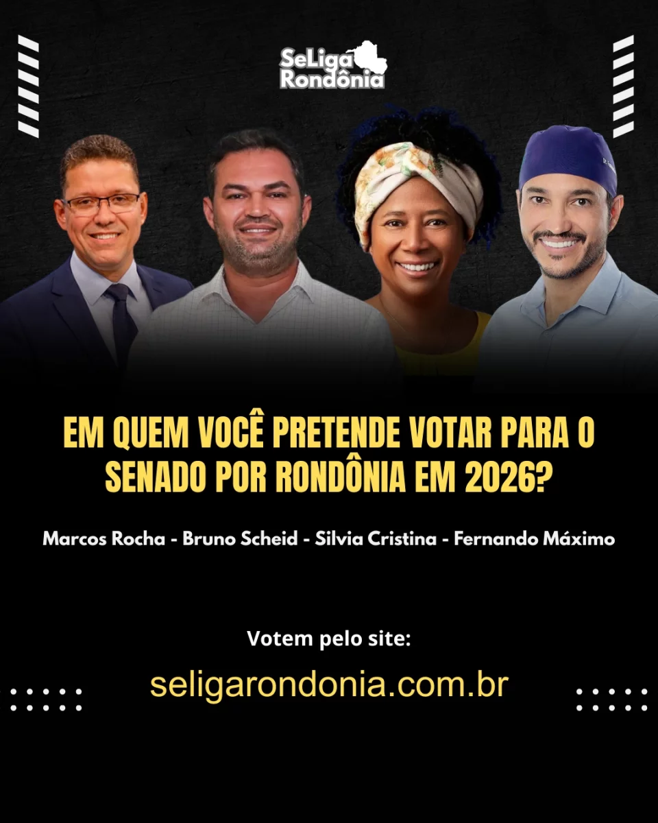 Em quem você votaria para Senador  por Rondônia?