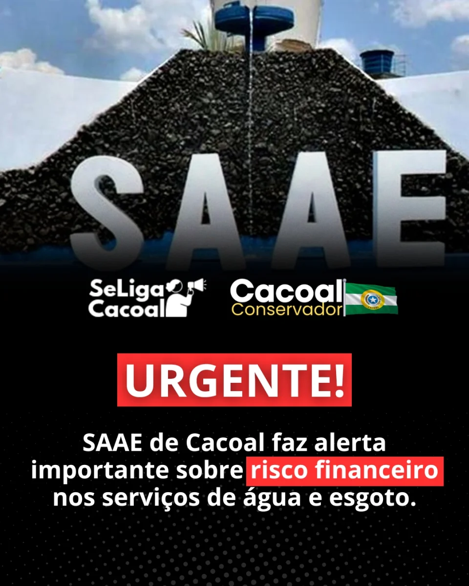SAAE de Cacoal apresenta desafios financeiros e busca soluções com Câmara Municipal