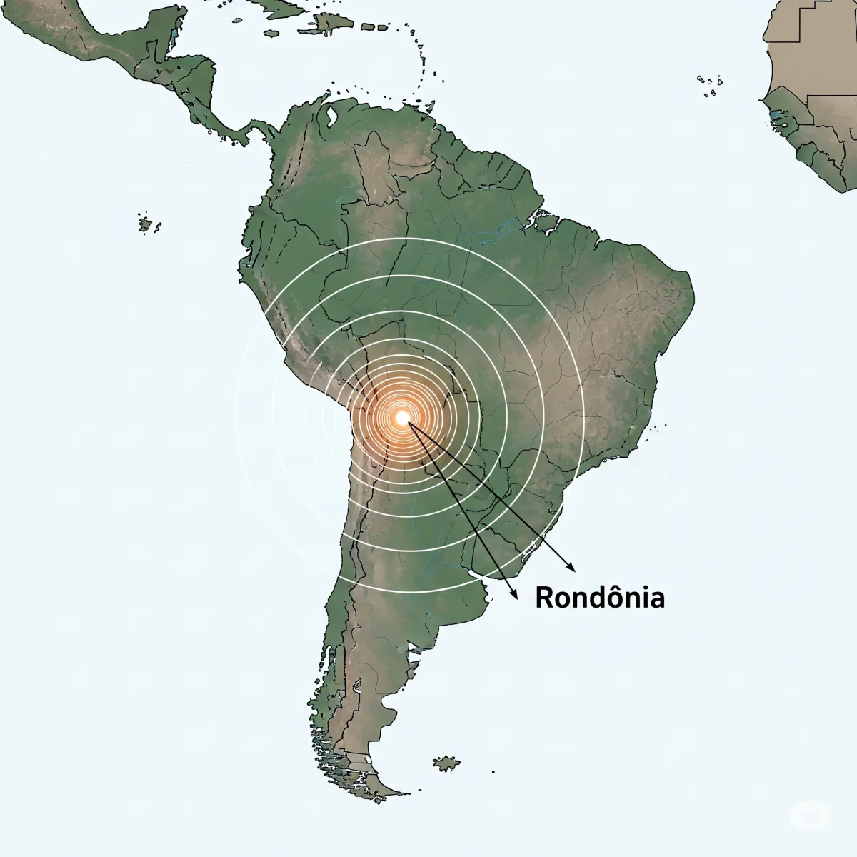 Terremotos na Fronteira do Chile com a Bolívia Registrados no Mesmo Dia de Tremor em Rondônia
