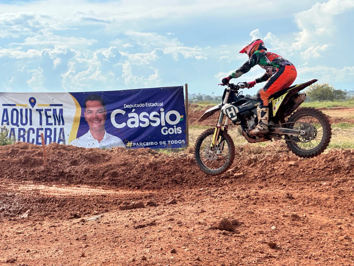 Alta Floresta recebe 3ª Etapa do Regional Sul de Motocross com forte apoio do deputado Cássio Gois