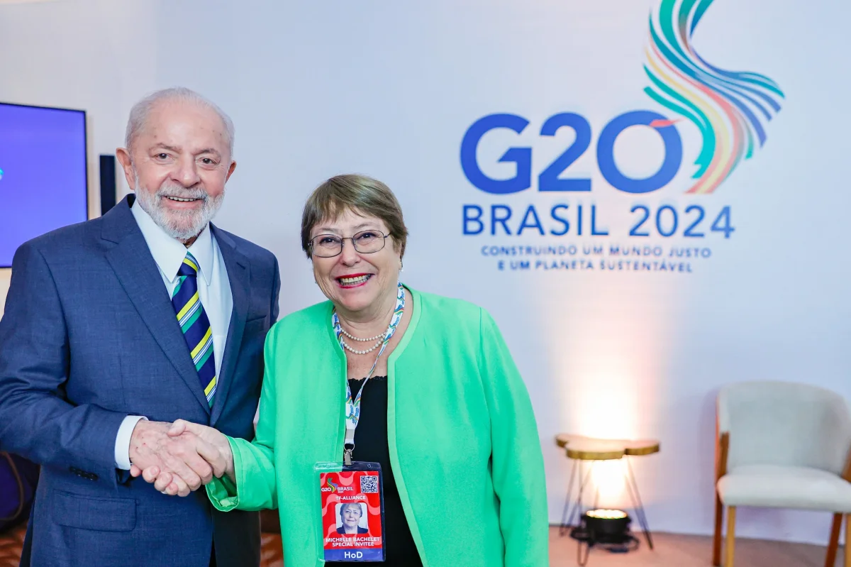 Brasil continuará a apoiar a candidatura de Bachelet ao cargo de secretária-geral da ONU, diz Lula