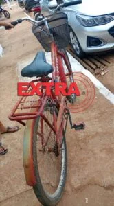 Pessoa com deficiência tem bicicleta furtada enquanto fazia compras no bairro Cristo Rei em Vilhena