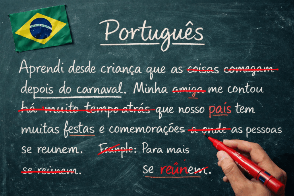 7 erros de português mais comuns e como não cometê-los