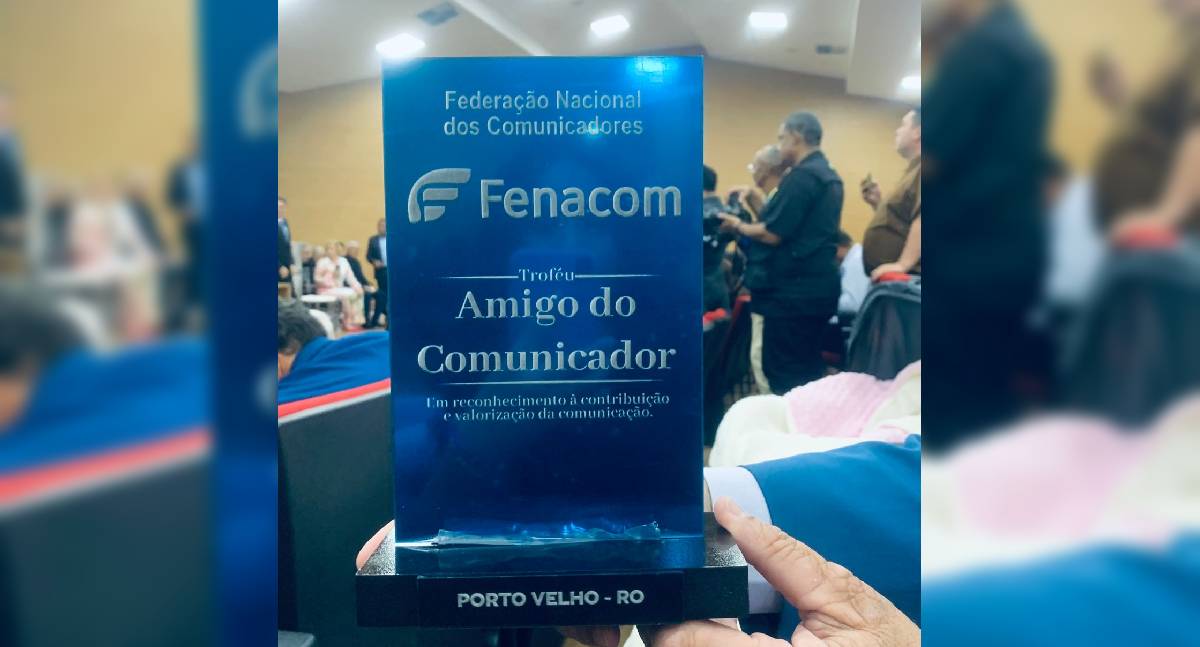 Edison Rigoli: Fenacom homenageia presidente do Crea-RO