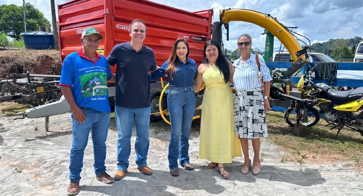 Cristiane Lopes: implementos impulsionam agricultura em Jaru