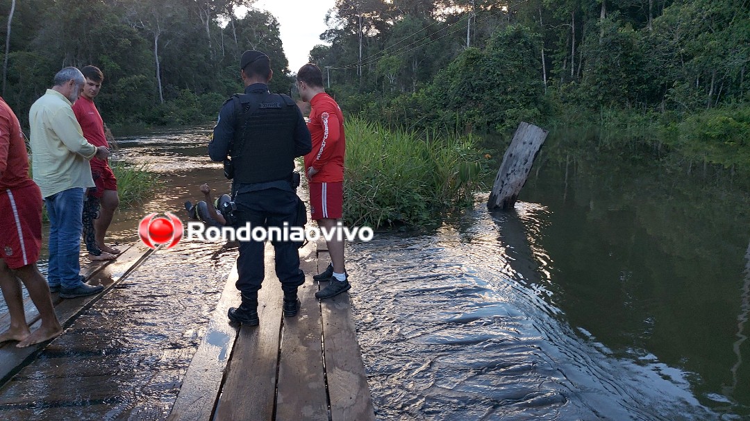 FATALIDADE: Trabalhador morre após caminhonete cair de ponte – VÍDEOS