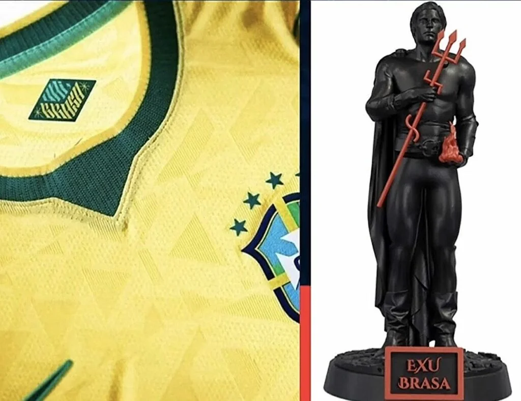Exu Brasa na camisa da Seleção Brasileira? 