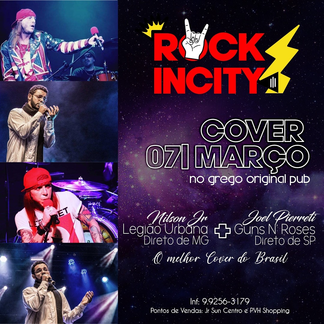 GREGO ORIGINAL: Concorra a ingressos para os covers Legião Urbana + Guns N’ Roses