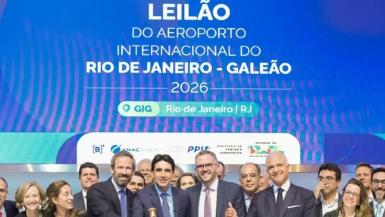 Aena vence leilão do Aeroporto do Galeão com lance de R,9 bilhões