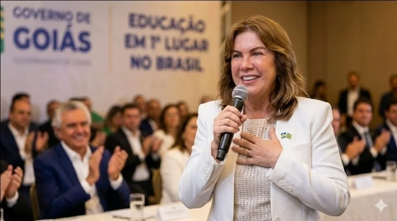De Cacoal para o topo do Brasil: Caiado exalta trajetória de Fátima Gavioli na Educação de Goiás