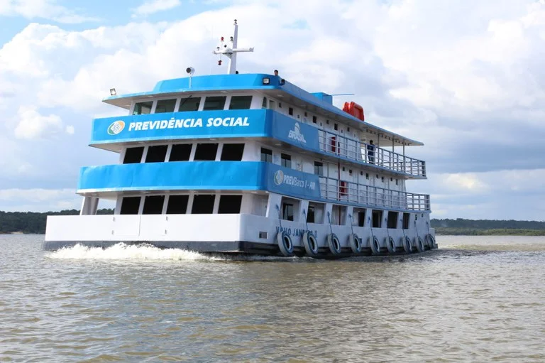 Previdência Social reinaugura PREVBarco para levar atendimento a comunidades isoladas de Rondônia e Mato Grosso