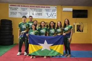 Atletas de Rondônia representam o Brasil no Campeonato Mundial de Karatê na Europa