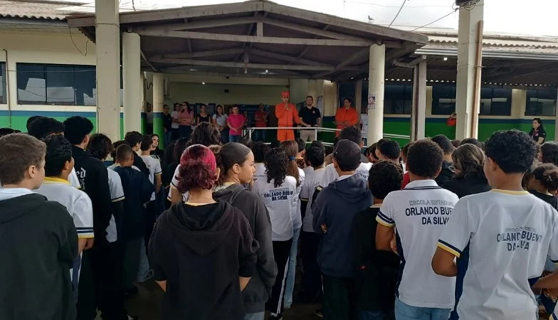 MPRO fomenta realização de simulações de incêndio em unidades escolares de Pimenta Bueno