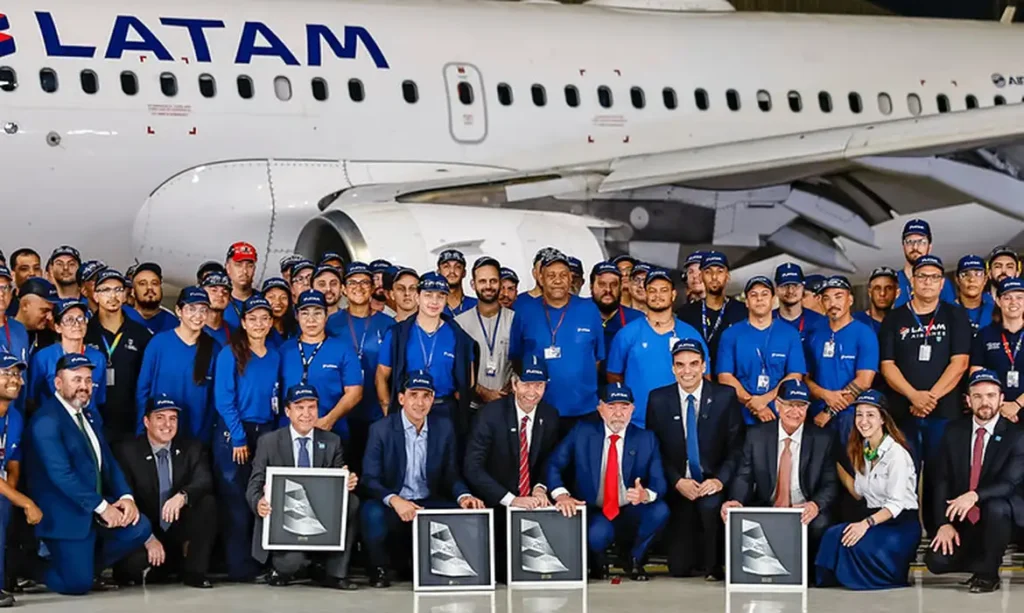 Latam vai incorporar à frota os primeiros aviões da Embraer