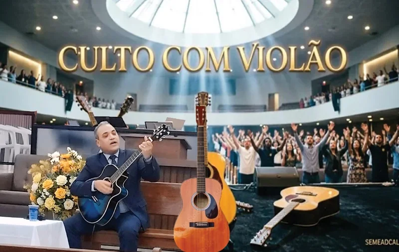 Assembleia de Deus promove hoje Culto com Violão em Cacoal