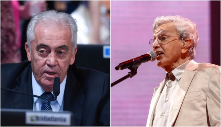 Otto Alencar defende Caetano Veloso em sabatina de Messias; cantor agradeçe