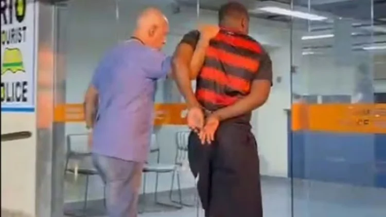Belga é preso tentando fugir pelo Galeão após torturar turista canadense no RJ