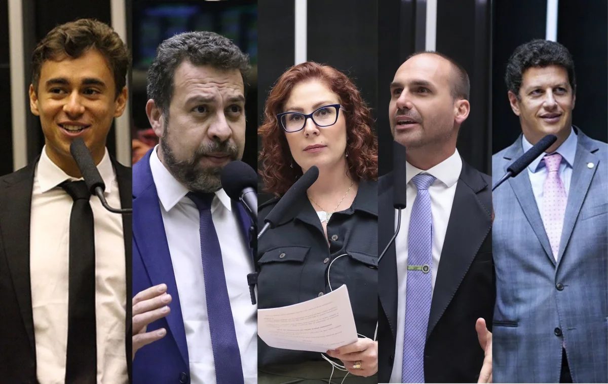 Deputados mais votados em 2022 causam polêmicas e enfrentam problemas na justiça; veja a atuação parlamentar de cada um