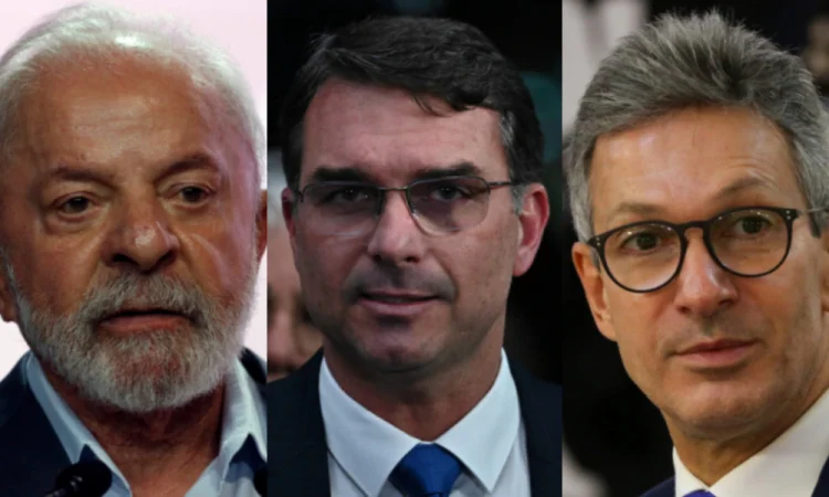 Atlas/Boomberg: Lula lidera 1º turno, mas empata no 2º contra Flávio Bolsonaro e Zema