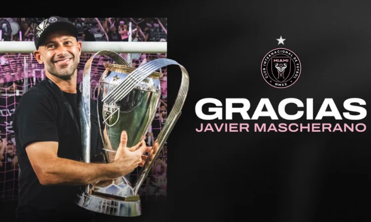 Mascherano deixa o comando do Inter Miami após temporada histórica