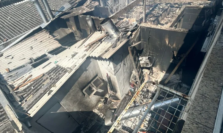 Veja como ficou o restaurante atingido por avião no RS