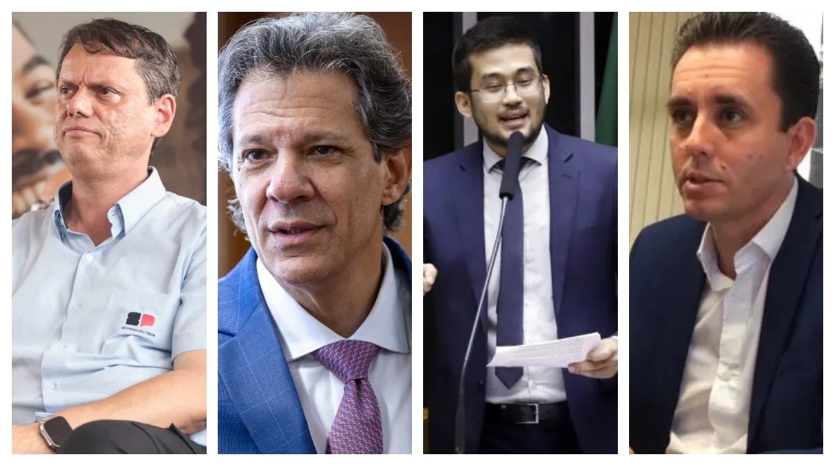 Quaest: Haddad tem 58% de rejeição em SP; 38% não votariam em Tarcísio