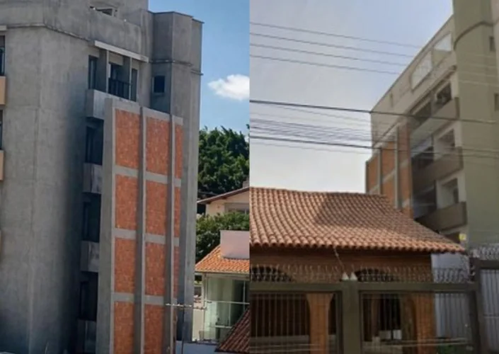 Muro gigante entre casa e prédio viraliza nas redes e divide opiniões; entenda