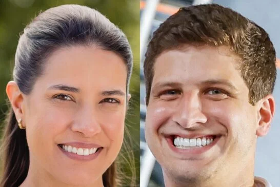 PE: Raquel Lyra empata na estimulada, alcança 57% na espontânea e tem metade da rejeição de João Campos