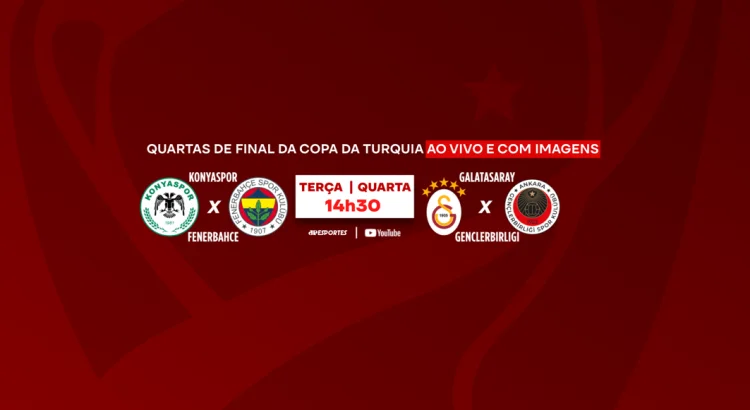 Jovem Pan transmite com exclusividade as fases decisivas da Copa da Turquia com presença de brasileiros em campo