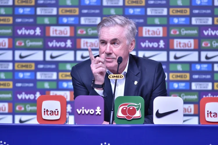 Ancelotti vê Neymar no ‘caminho certo’ e não descarta convocação para a Seleção