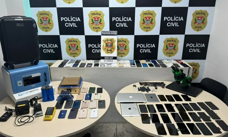 Roubos de celulares caem 50% em quatro anos em SP