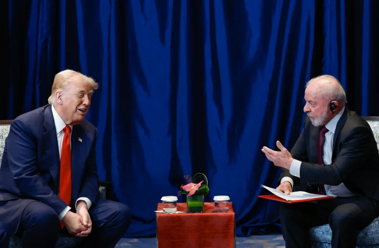 Lula desembarca em Washington para encontro com Trump