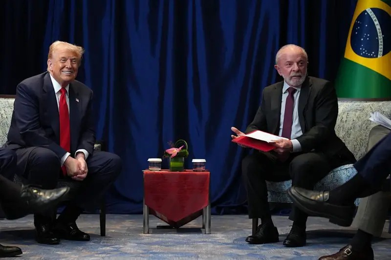 Lula orientou toda comitiva brasileira a falar apenas português em reunião com Trump, dizem fontes