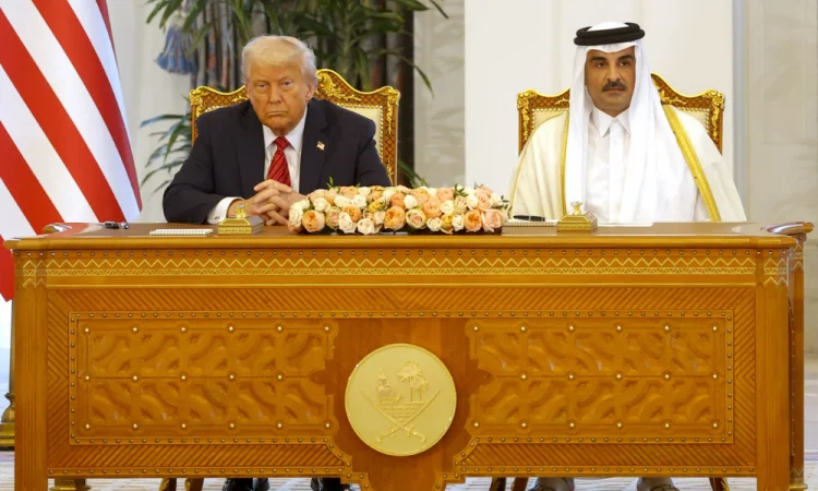 Trump e emir do Catar discutem negociações para fim da guerra com o Irã