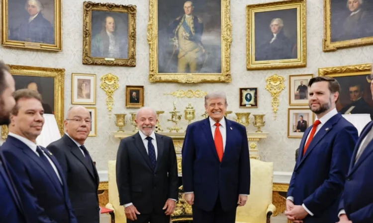 Trump diz que encontro com Lula foi ‘muito bom’; brasileiro fala em ‘reunião produtiva’