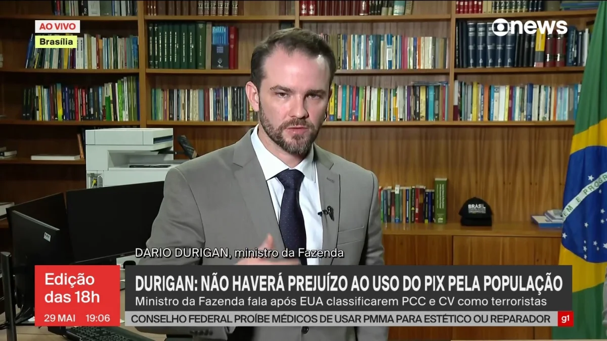 Durigan chama classificação de PCC e CV como terroristas de ataque eleitoral e diz que vai prejudicar economia