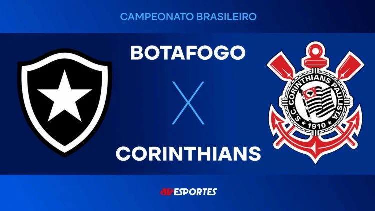 Botafogo x Corinthians: onde assistir ao vivo, horário e transmissão