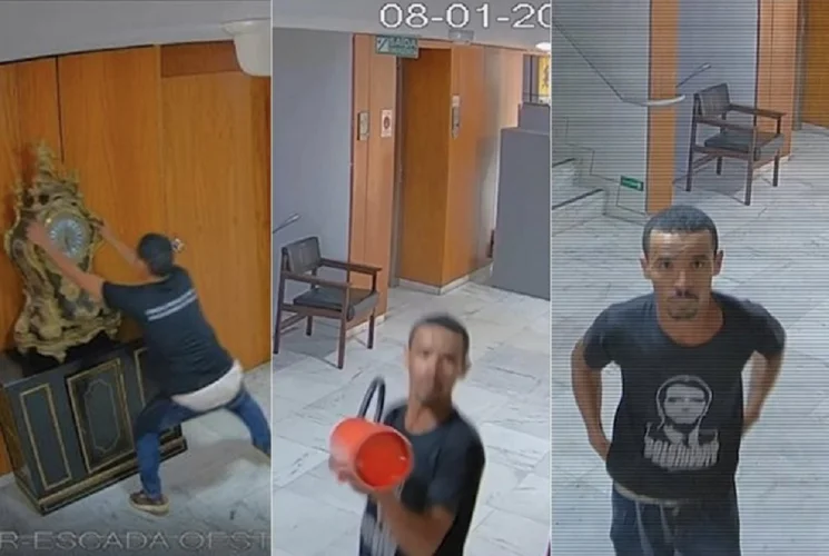 Moraes diminui pena de condenado por quebrar relógio de Dom João no 8 de Janeiro