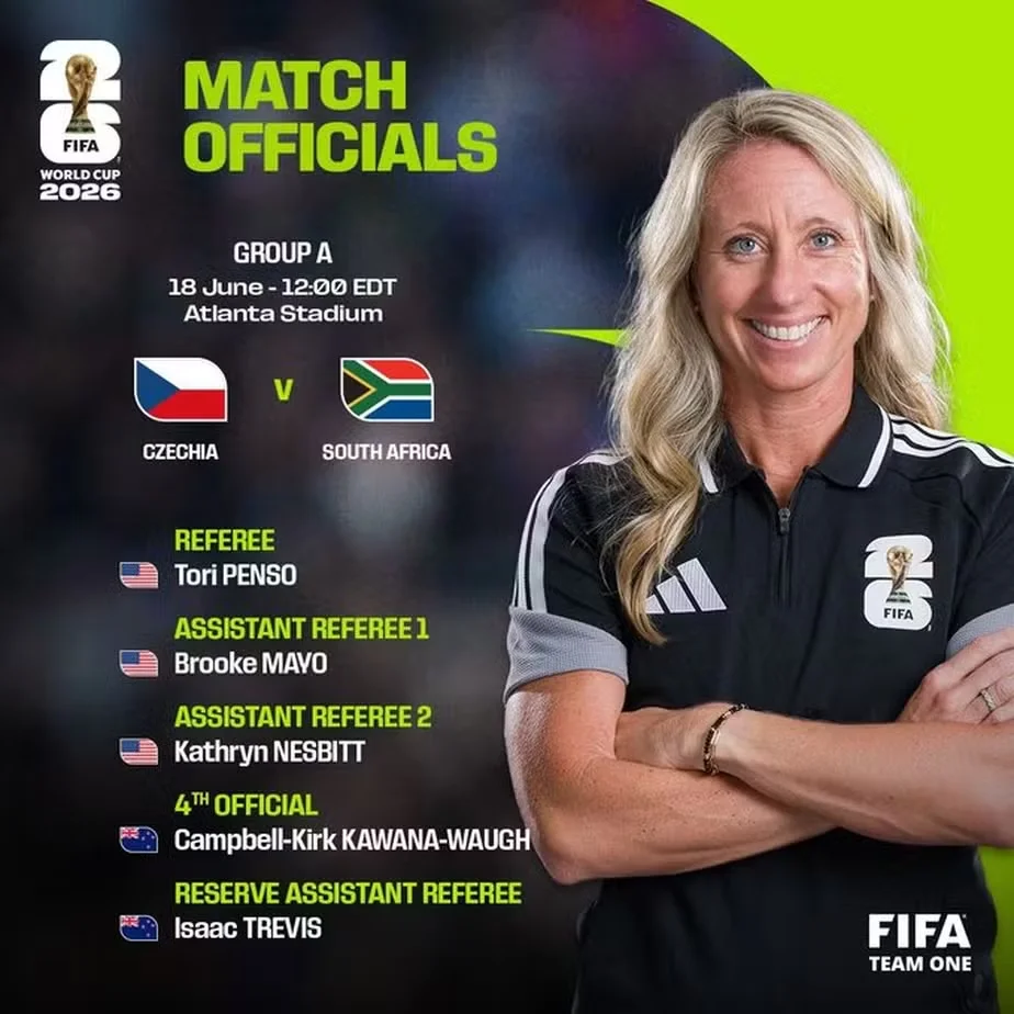 Arbitragem totalmente feminina volta a entrar para a história das Copas do Mundo