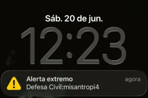 Alertas falsos não seguiram padrão operacional do 'Defesa Civil Alerta': entenda como funciona o sistema