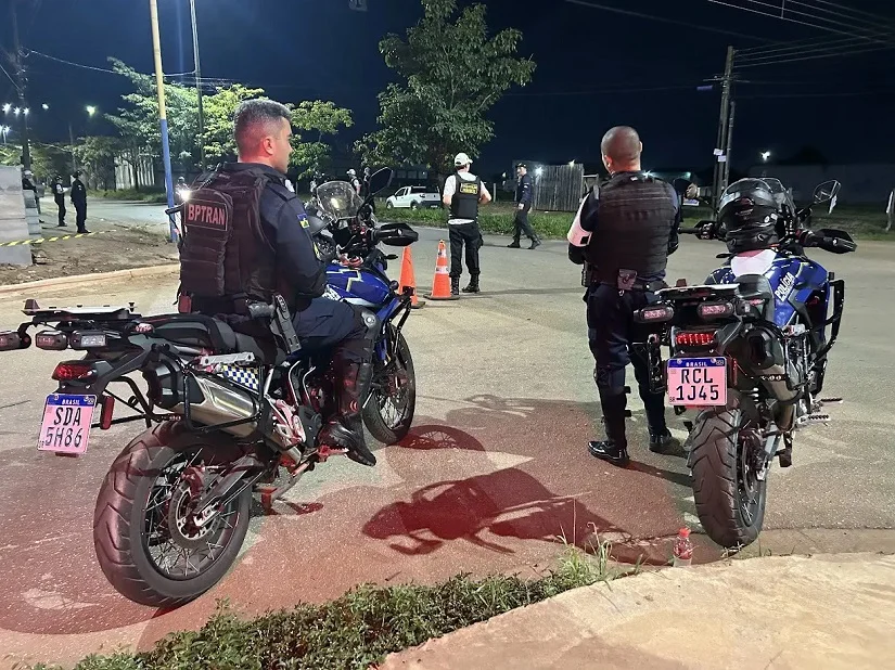 Ações da Operação Lei Seca promovem segurança viária em Ariquemes, Cacoal e Porto Velho