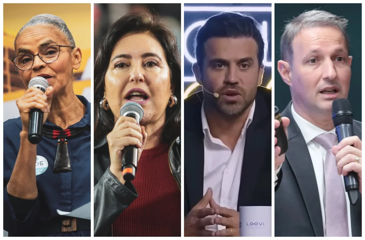 Quaest em São Paulo: Marina Silva,  Simone Tebet e Pablo Marçal lideram corrida para as duas vagas ao Senado no estado