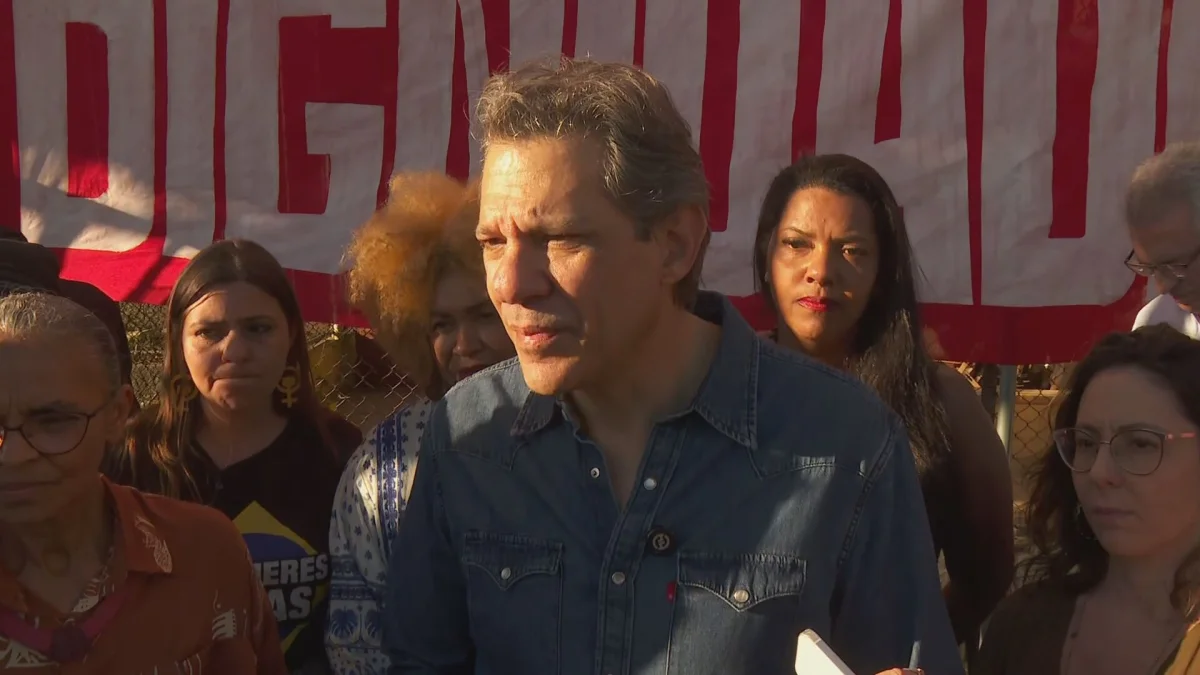 Haddad diz que gestão Tarcísio faz São Paulo 'andar para trás' e critica segurança, educação e economia