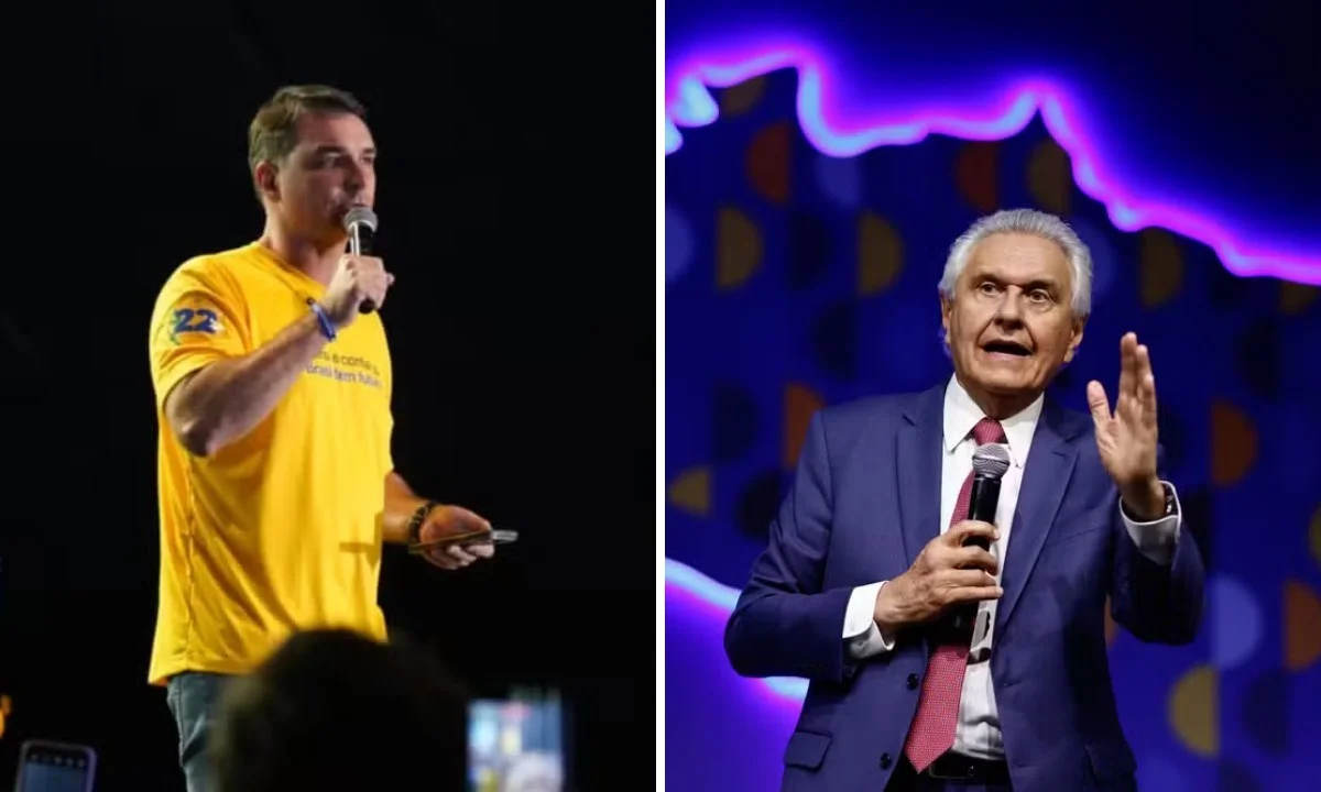 Flávio Bolsonaro e Caiado realizam convenções partidárias neste final de semana; entenda como funcionam