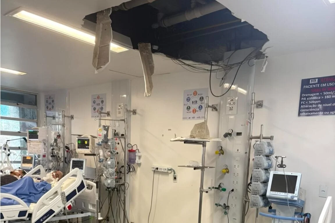 Oposição usa fake news em PE, mas área danificada em hospital é de setor que ainda será reformado