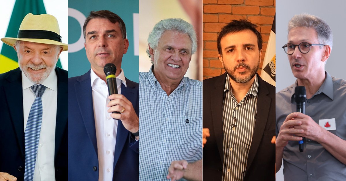 Datafolha: Lula tem 40% e Flávio Bolsonaro, 32% no 1º turno