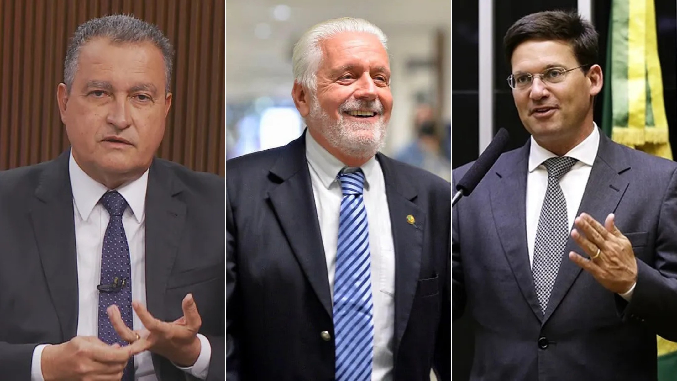 Quaest na Bahia: Rui Costa e Jaques Wagner aparecem à frente na disputa pelo Senado
