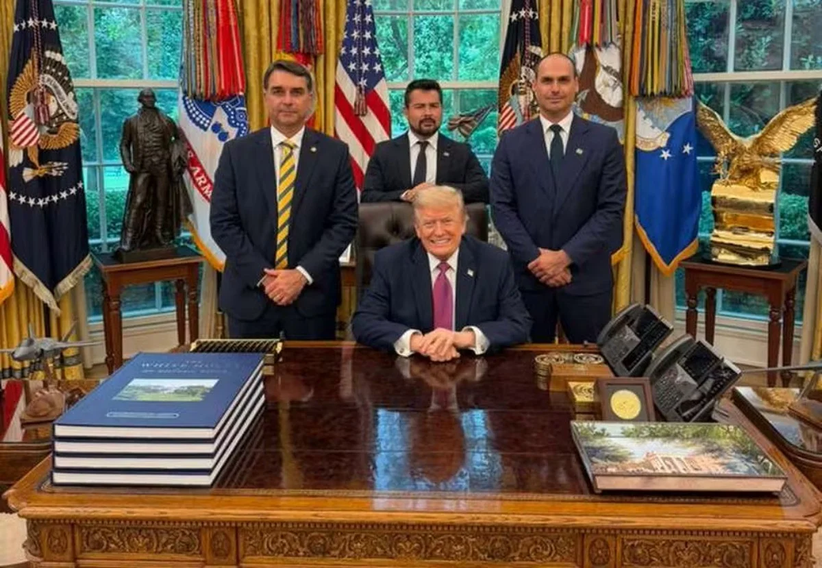 Para 58%, Flávio Bolsonaro não tem força para convencer Trump a rever tarifas, segundo Quaest