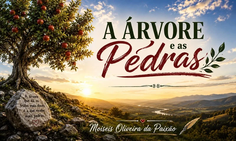 POESIA: A ÁRVORE E AS PEDRAS